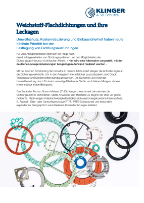 Leckagen